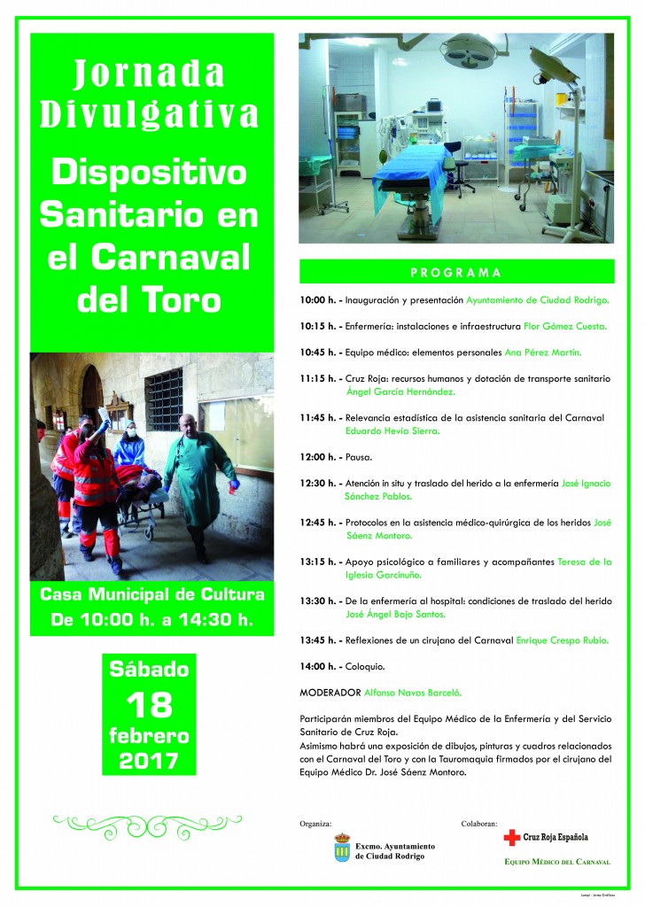 Jornada Divulgativaa-ispositivo Sanitario en el Carnaval del Toro