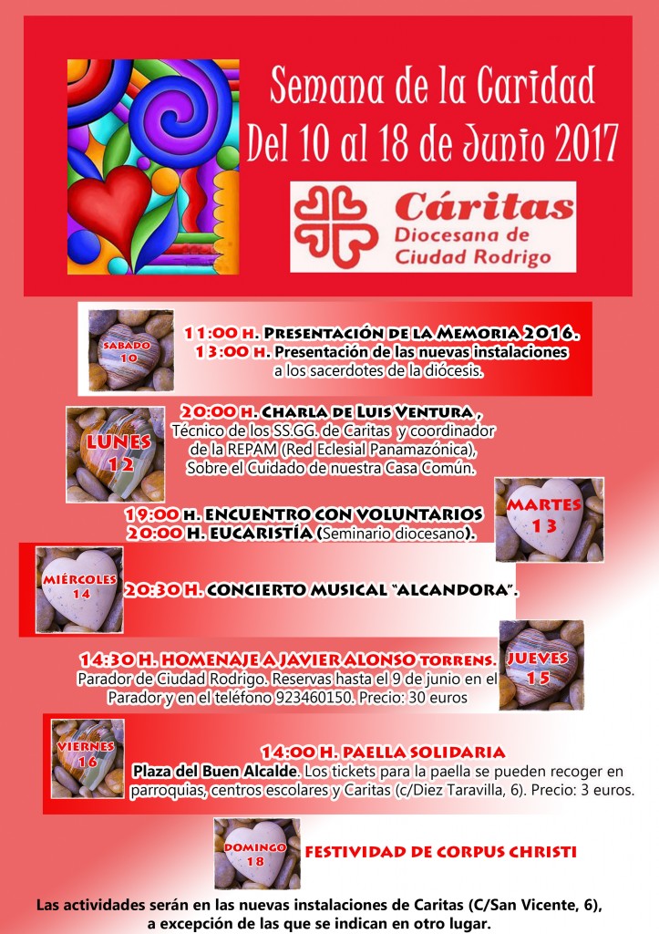 CARTEL SEMANA DE LA CARIDAD